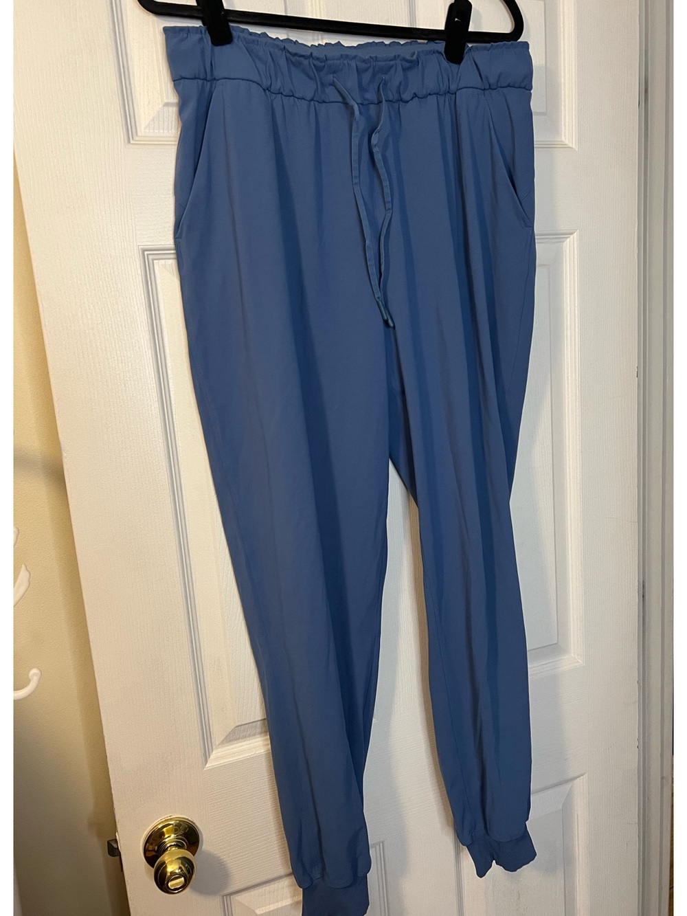 #045 Lululemon Stretch High Rise Jogger Water Drop Size 12 EUC